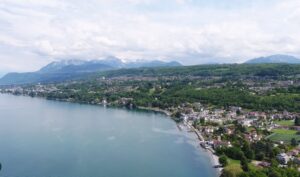 Le Lac Léman, réputé pour sa beauté très pittoresque